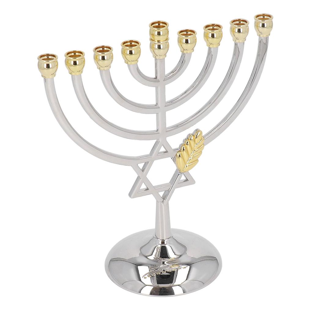 9 Arm Candle Holder Rust Prevention Exquisite Simple Metal Candle Holder for Home Decoration