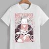 Demon Slayer Print Unisexs and Womens cotton Tshirts 2026 summer  Cartoon pattern Loose casual shortsleeved top