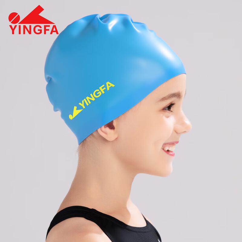 Детская силиконовая шапочка для плавания YINGFA