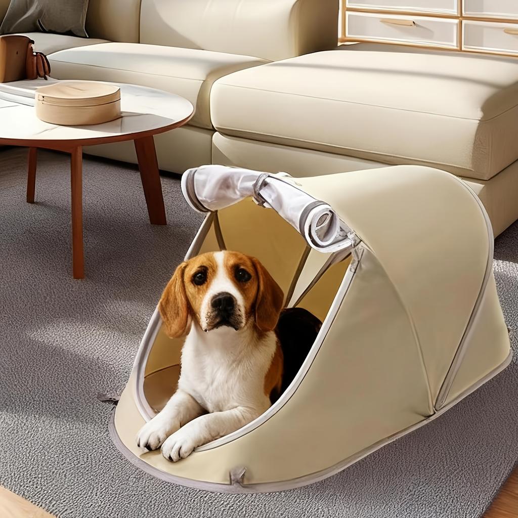 Foldable Dog Tent Pet Outdoor House Portable Sun Shade Shelter Breathable Waterproof Dog Bed For Travel Camping