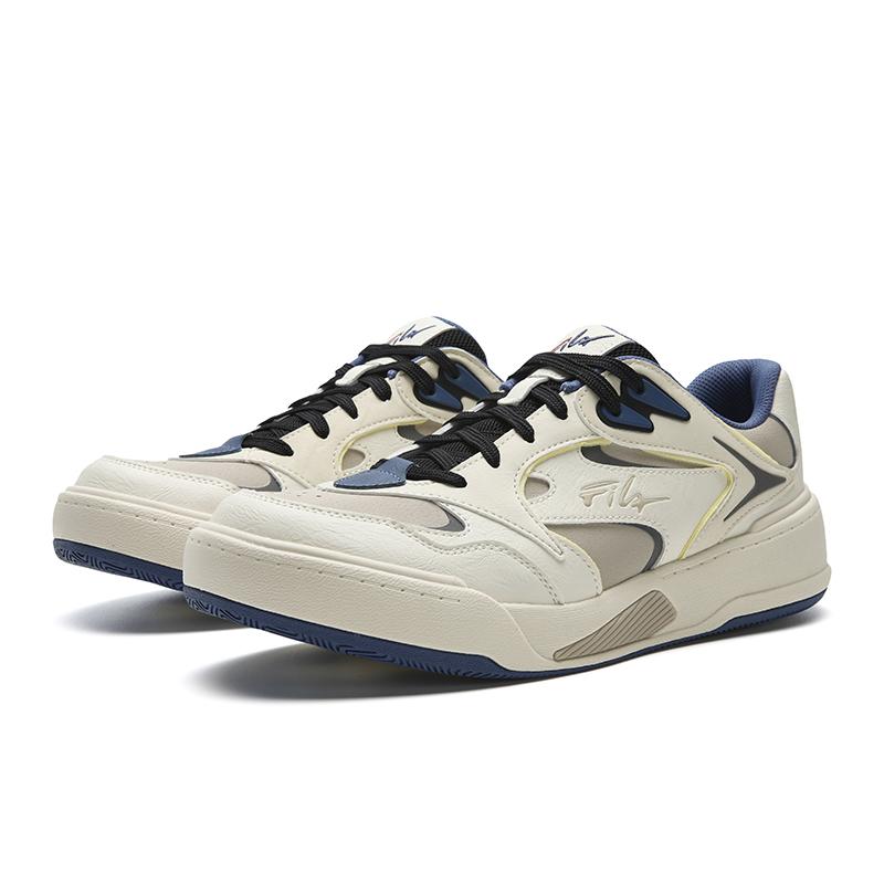 Fila Мужские повседневные беговые кроссовки с кленовым листом Белые F12M612203FAA