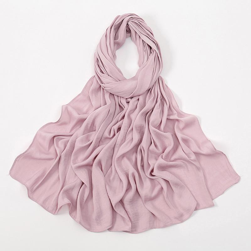 Premium Velvet Silk Hijab Scarf For Women Muslim Scarves Plain Shawls Solid Headscarf Wraps Islam Turban Headband Femme Ramadan