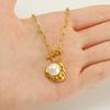 Женская летняя цепочка на ключицу из нержавеющей стали с одной жемчужиной, новая популярная, дизайн ниши в стиле легкой роскоши, с передовым чувством