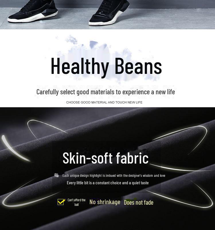 Мужские спортивные брюки большого размера в корейском стиле прямого кроя на весну и осень