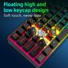 61-клавишная RGB проводная игровая клавиатура с механическим ощущением