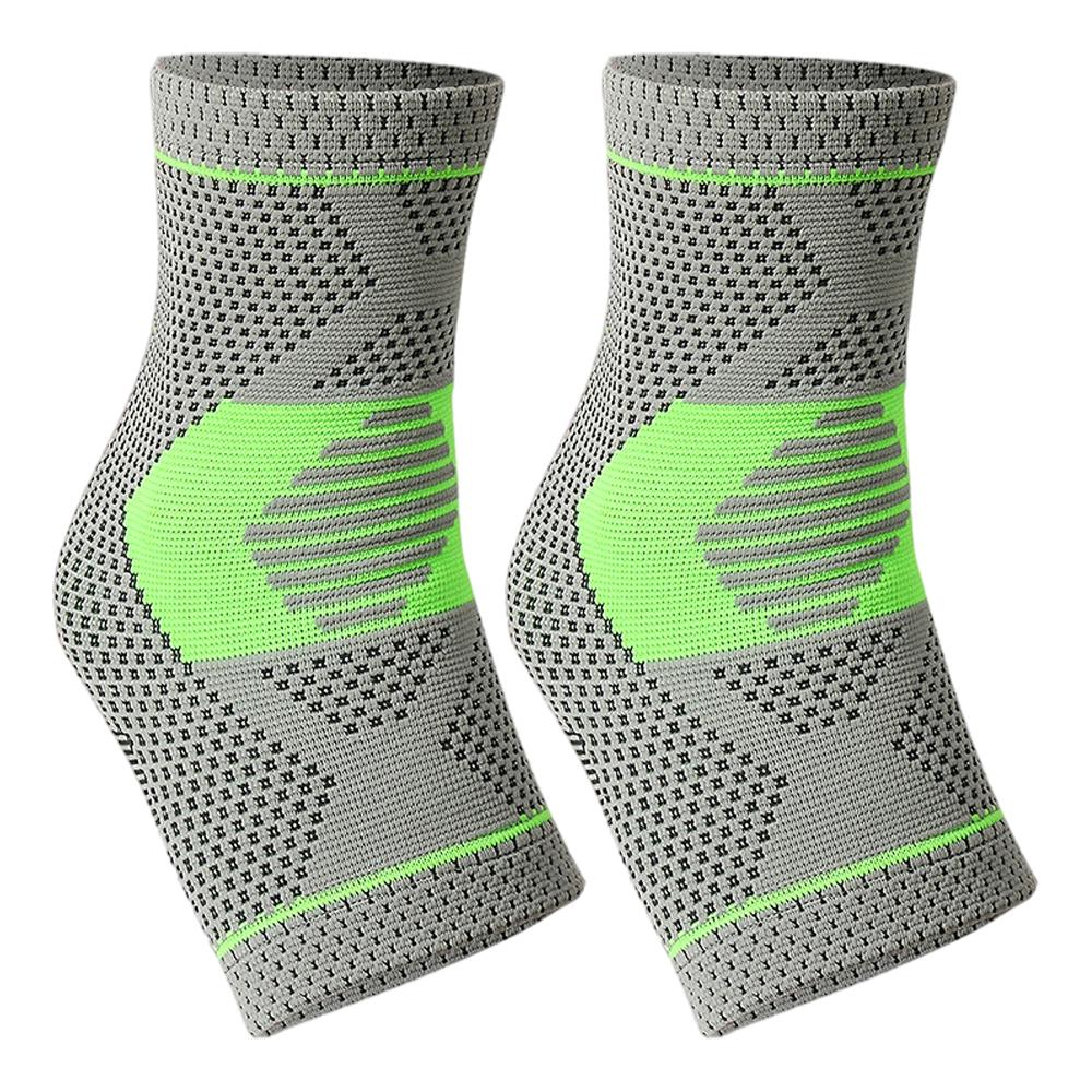 OLIKEI вязаный спортивный бандаж на лодыжку, компрессионный бандаж для защиты от растяжений, рукав для восстановления после травм, баскетбольный футбольный бандаж для поддержки лодыжки для мужчин и женщин