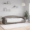 VidaXL Taupe Daybed 90x200 Cm Fabric 354114