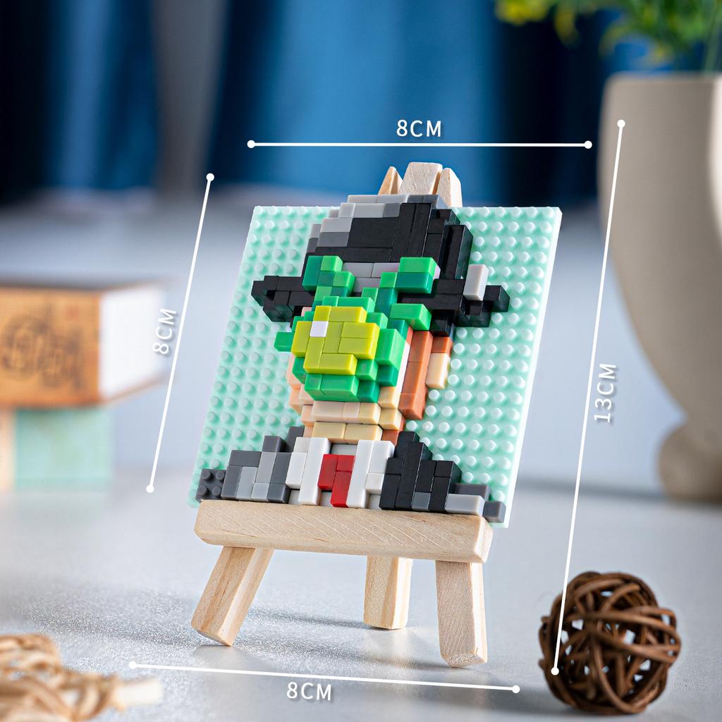 Набор для сборки из микро-кирпичей Painting Building Blocks Игрушки-конструкторы для детей Девочек 6 лет Подарки Мини-кирпичи Строительный набор