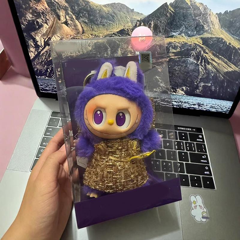 Высококачественные ограниченные серии The Monsters Labubu X Pronounce Wings Of Fortune виниловые плюшевые игрушки кавайные подвески фигурка