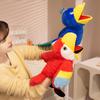 Bird Soft Stuffed Toy Doll Parrot Owl Eagle Flamingo Peacock Cospaly Plush Doll Educational Baby Toys Kawaii Hand Finger Puppet