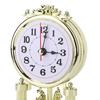 Retro Table Clock Silent Desk Clock European Style Desktop Ornament For Office Living Room Home Decor