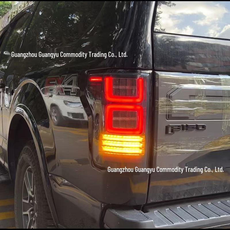 Compatible LED Taillight Assembly for Ford F150 Raptor (2015-2020) - Brake, Turn Signal, and Reverse Lights