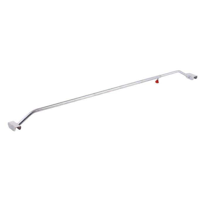 Support de bâche réglable - Vanit PF1 - Aluminium - Long. Réglable 1140–1560 mm - Diam. Tube 20 mm