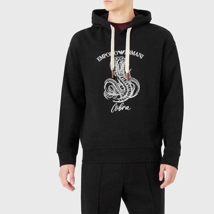 EMPORIO ARMANI Sweatshirt Men's Black 6L1MM51-JWPZ1-0999