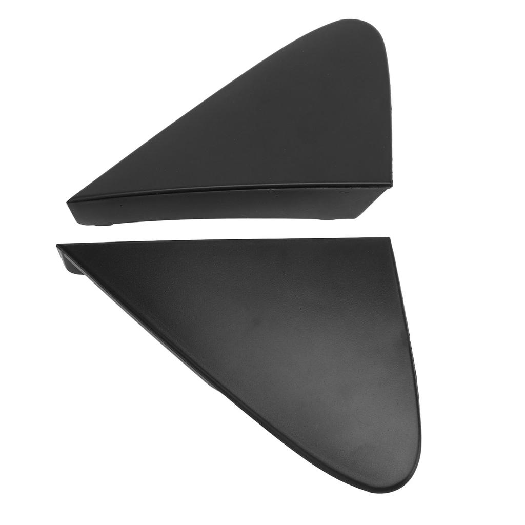 2Pcs Side View Mirror Fender Corner Trim Cover 60118 12010 Durable Side View Mirror Trim Corner Triangle Fender Fit for