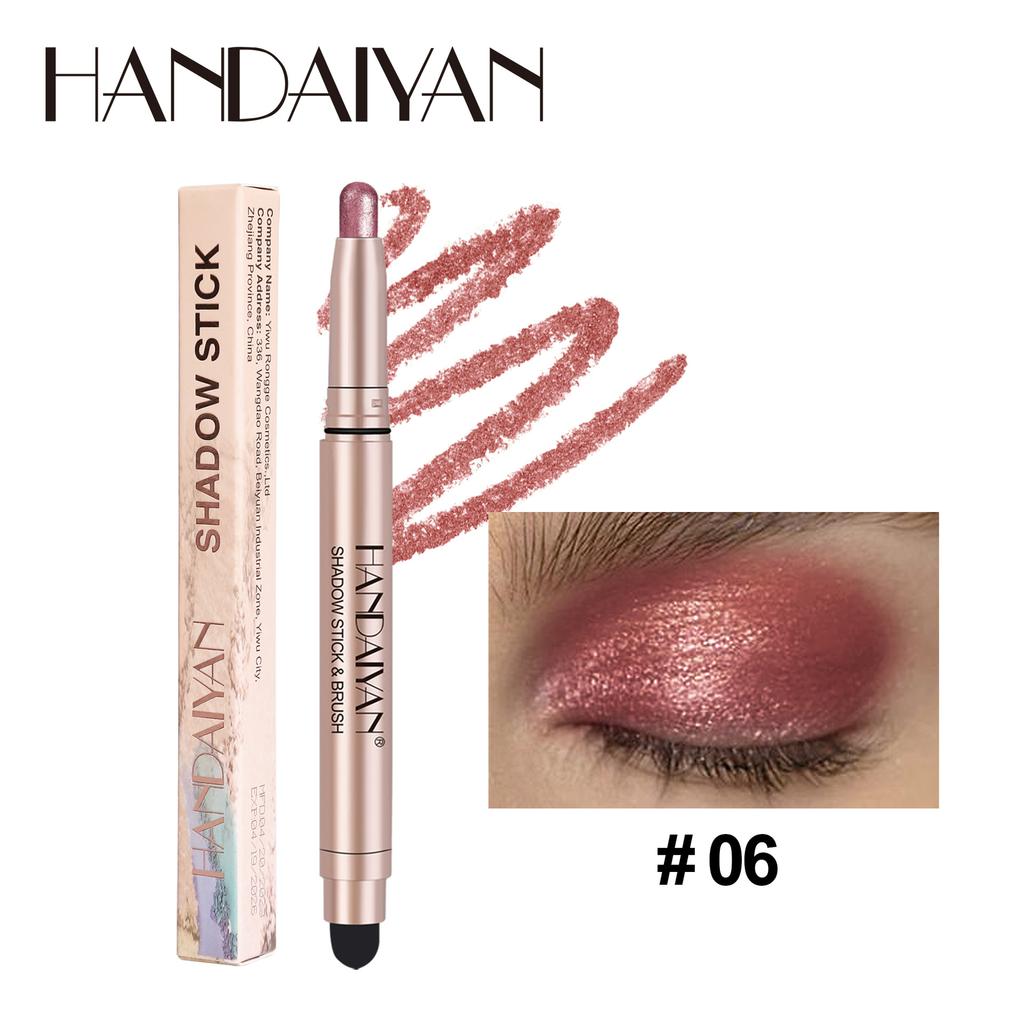 HANDAIYAN Lazy Pearl Light -eye Shadow Brush -eye Shadow Rod Waterproof Lying Silkworm Brighten High Light Pen