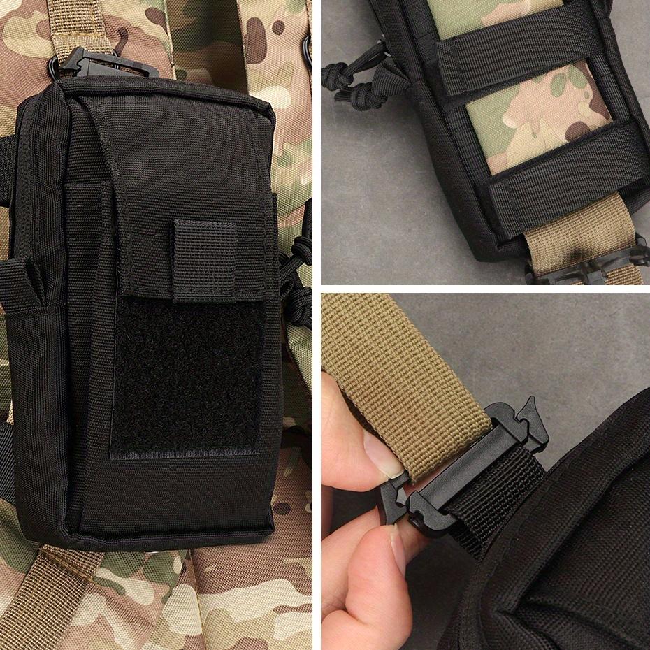Тактический чехол Molle, 1 шт., военная сумка для инструментов EDC, чехол для телефона, компактная сумка для походов на открытом воздухе, аксессуары для охоты