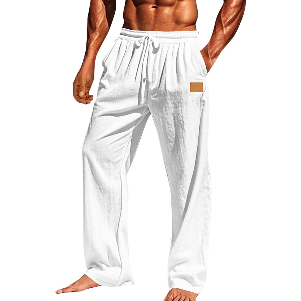 Мужские комбинезоны, повседневные брюки с несколькими карманами и завязками, походные брюки, хлопковые саржевые брюки