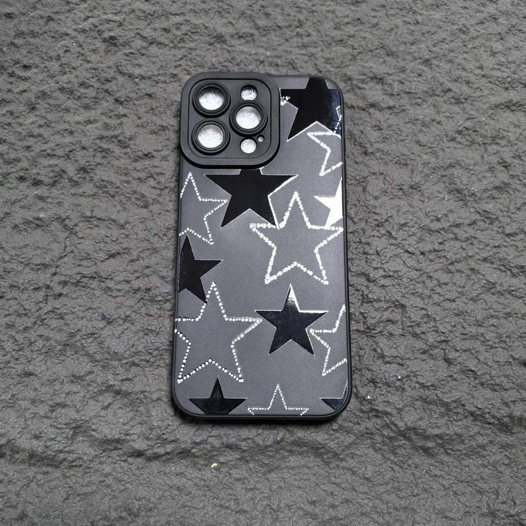 Невероятный простой и модный крутой чехол для iPhone 16 со звездами, противоударный чехол для мобильного телефона, Apple 17Pro, силиконовый, приятный для кожи, мягкий чехол