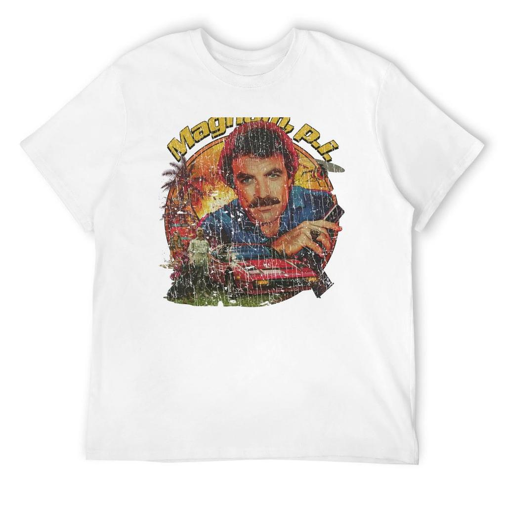 Magnum PI 1980 TShirt Plus Size Clothes Sublime Unisexs Fashion