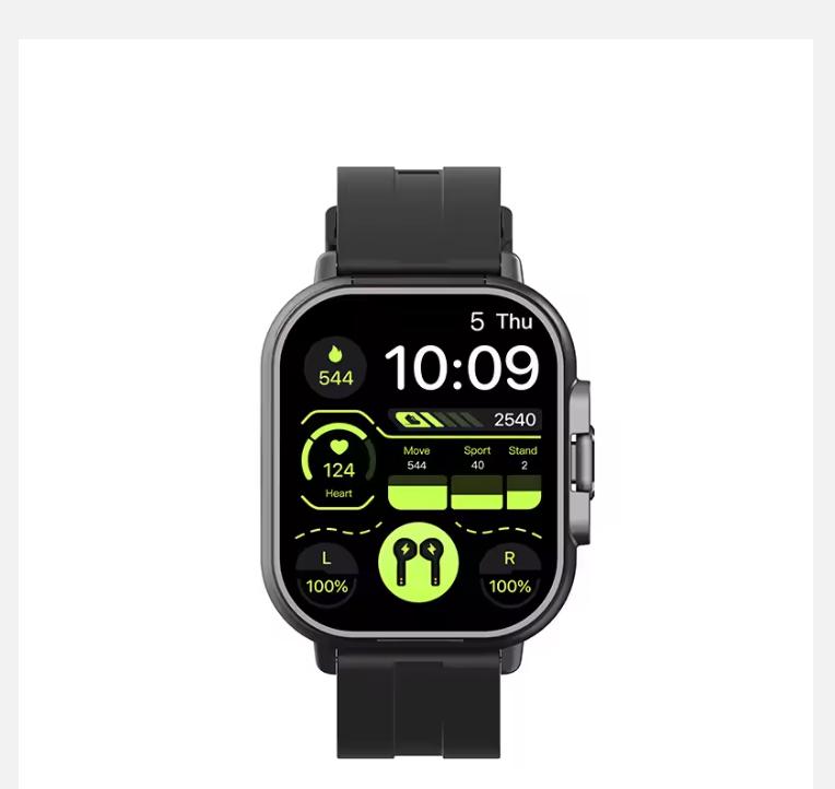 D8 Bluetooth Headset CALL 2-in-1 Smart Watch Sport Fashion Earphone Phone Watch Earbuds Stereoscopic Calling Headphones