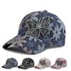 Summer Lace Butterfly Pattern Outdoor Sports Sun Cap for Women Baseball Cap Breathable Baseball Caps