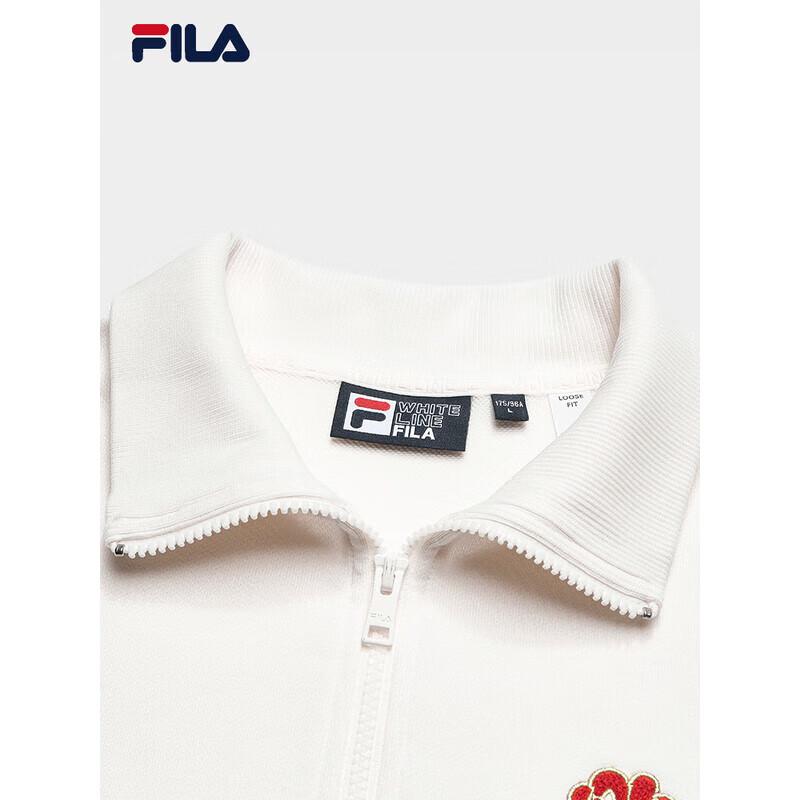 Fila Унисекс Повседневный вязаный пуловер-свитшот