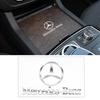 CSF1 1pcs Metal Car Emblem Sticker For Mercedes Benz W117 W176 W177 W205 204 W213 W253 W156 W218 W166 CLA GLC CLE Auto Accessories