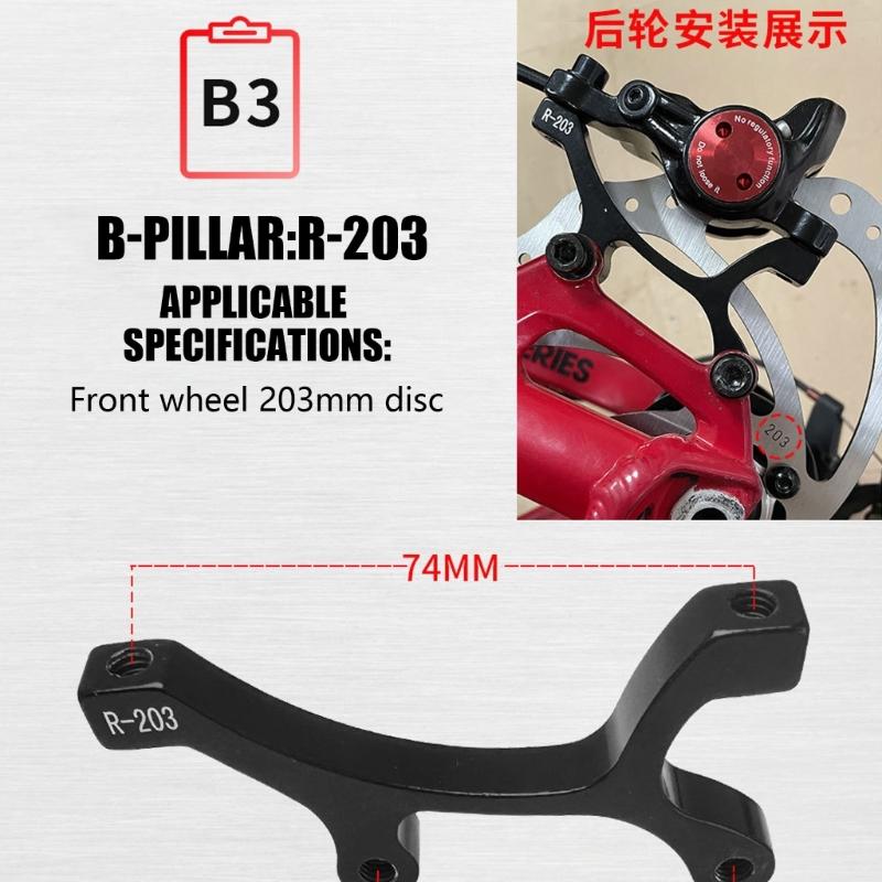 Mountain Disc Clamps Mount Calipers Adaptors Cycling Brake Adaptors Disc Brake Adapter Aluminium Disc Brake Adapter