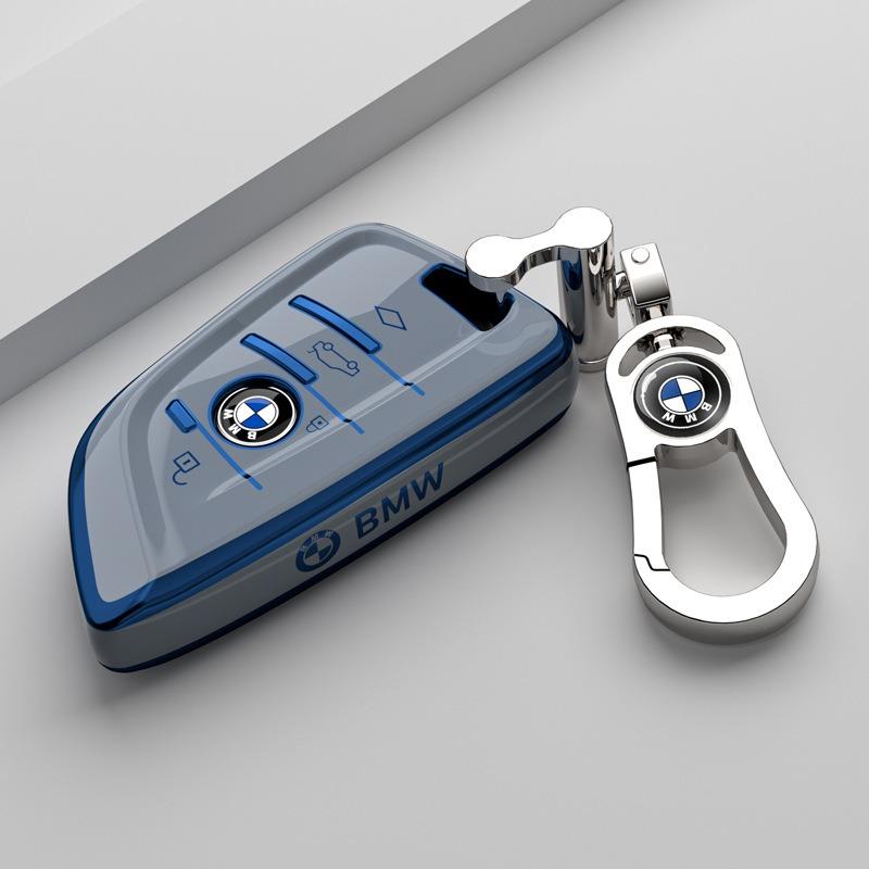 Горячий 2025 Новый ТПУ Чехол для Пульта Защитный Чехол для Ключей для BMW G30 G05 X5 F15 X6 F16 7 Серии G11 X1 F48 F39 X4 X3 F40 2021 Бесключевой Sh