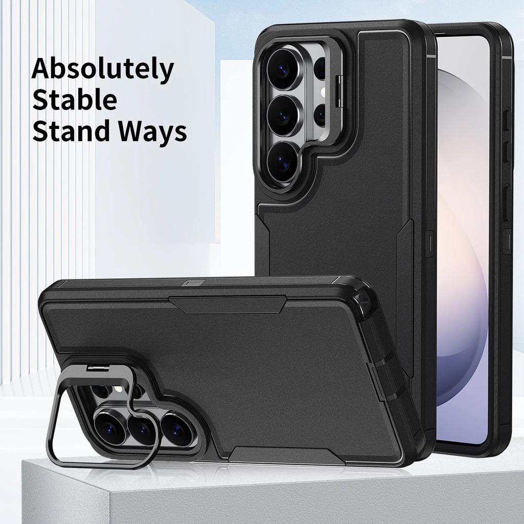 Портативный черный чехол-подставка для Samsung Galaxy A57 5G A 57 A17 A36 A37 A56 A16 A26 S26 Ultra S24 FE S25 S26 Plus Сумка для мобильного телефона