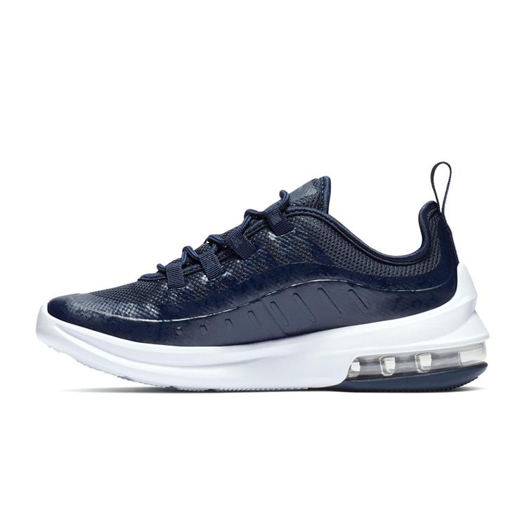Nike Air Max Axis Кожаные Удобные Низкие Подростковые Повседневные Кроссовки Морской Синий Для Детей Возрастом 3 7 Лет AH5223-401