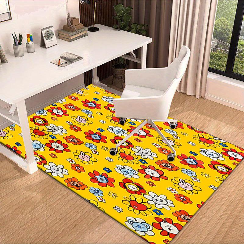 Colorful Cartoon kpop Carpet, Chair Rug,Rug for Office Bedroom living rooms, Doormat decor Fan Gift Christmas Gift