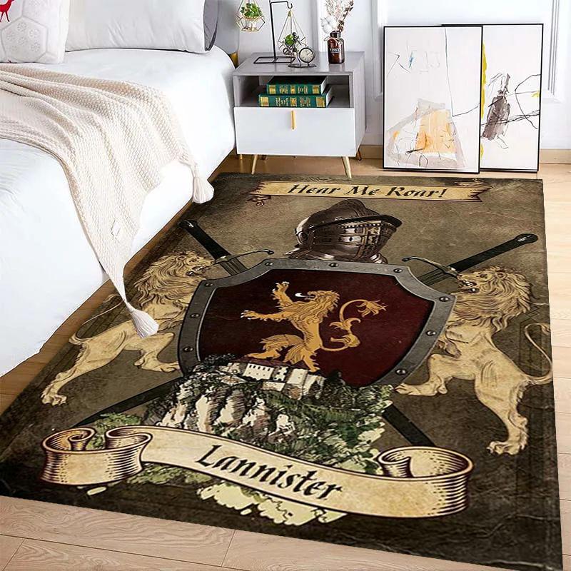 Daenerys's Resolve: Faith Power carpet Living room and bedroom mats Suitable for all seasons Art Doormat Dormitory decoration