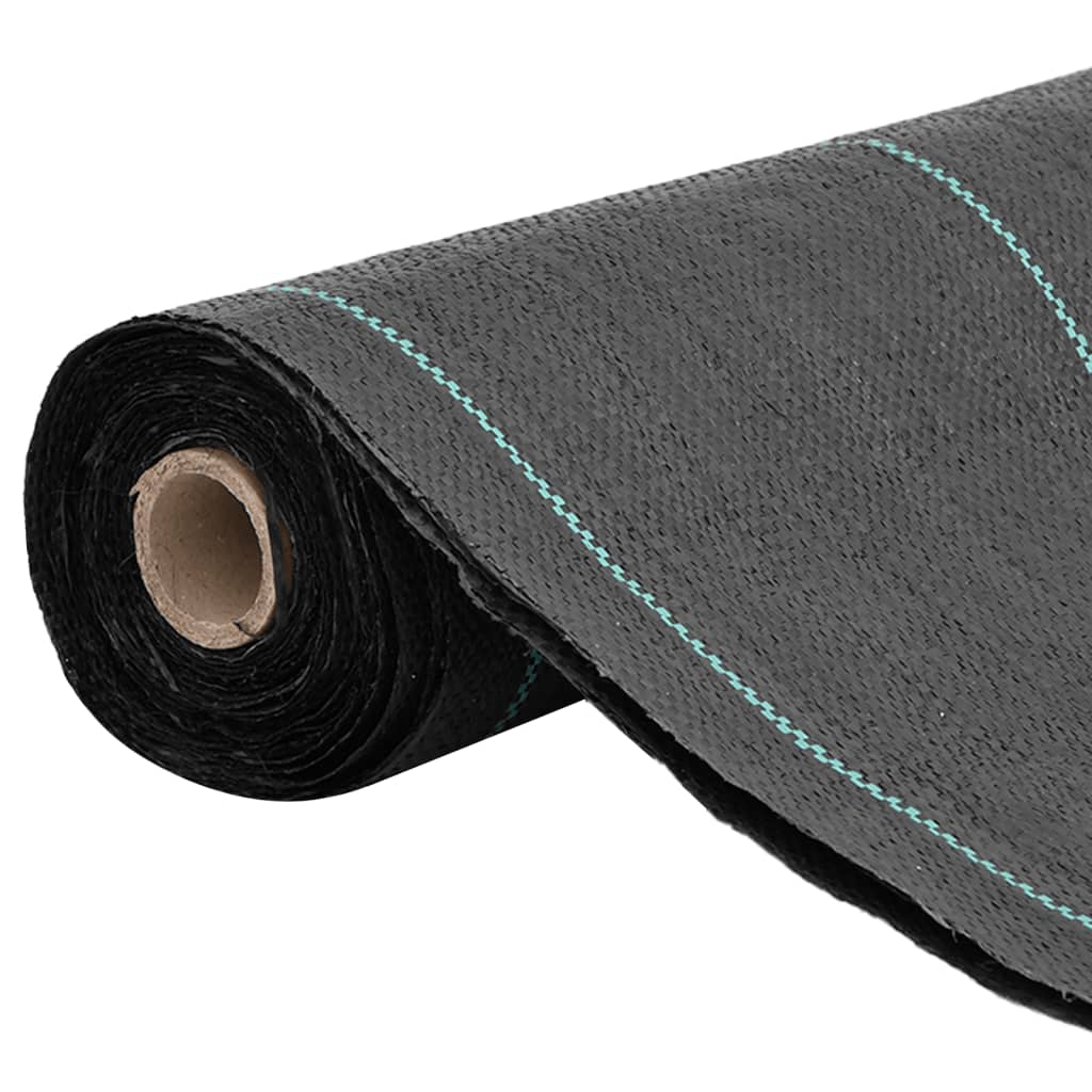 Vidaxl Agrowłóknina Antychwastowa, Czarna, 1,5X150 M, Pp
