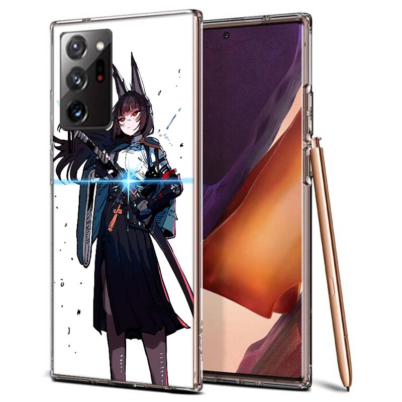 Чехол для телефона Zenless Zone Zero Hoshimi Miyabi для Samsung A55 A35 A25 A15 A07 A05S A16 A17 A26 A36 A37 A56 A57 Galaxy Note 20 10 A
