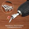 Woodworking Batch Head Magnetic Positioning Screwdriver 25mm/50mm Positioning Bits Screw Nutdrivers