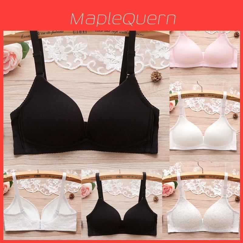 Teenager's Bras Wire Free Junior Cotton Training Soft Cup With Adjustable Straps