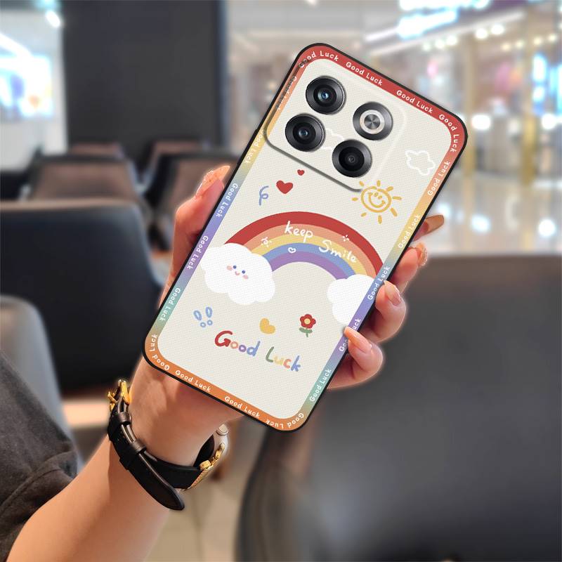 Мягкий чехол-накладка с полным покрытием для OnePlus Ace Pro/1+Ace Pro/1+10T, чехол с мультяшным рисунком, противоударный, прочный, из ТПУ, милый