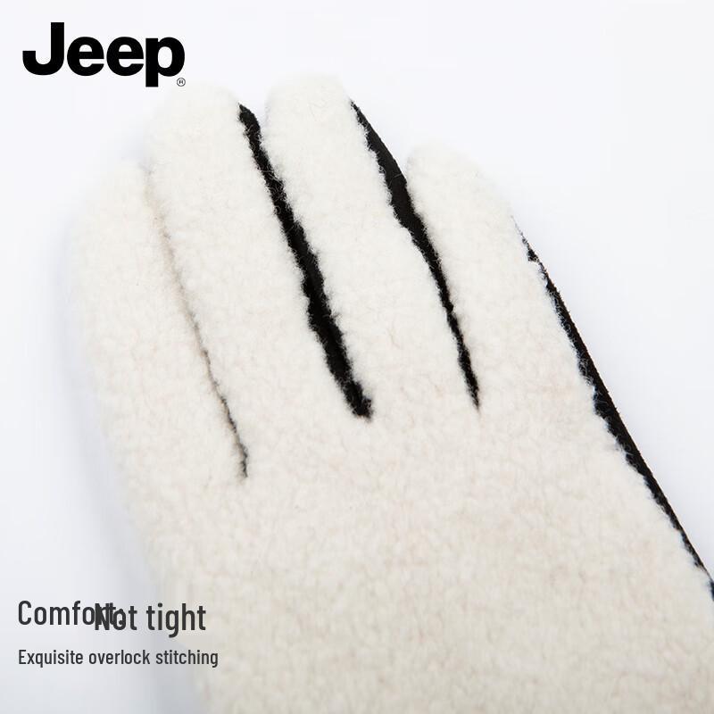 Jeep Women's Touchscreen Fleece-Lined Winter Outdoor Gloves