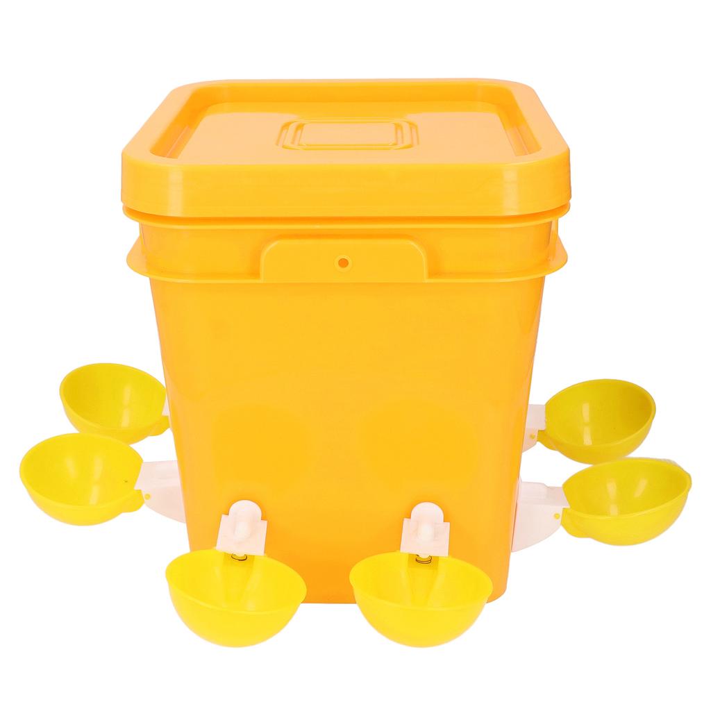 Automatic Chicken Waterer Set Low Spillage Self Replenishing Poultry Waterer Dispenser for Chicken Bird   Goose Turkey