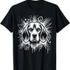 Beagle Urban Graffiti Art Style Dog Head T-Shirt