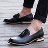 Брендовые модные тенденции, туфли-лоферы с кисточками, мужская удобная кожаная обувь для вождения, мужская повседневная обувь для вечеринок и торжеств