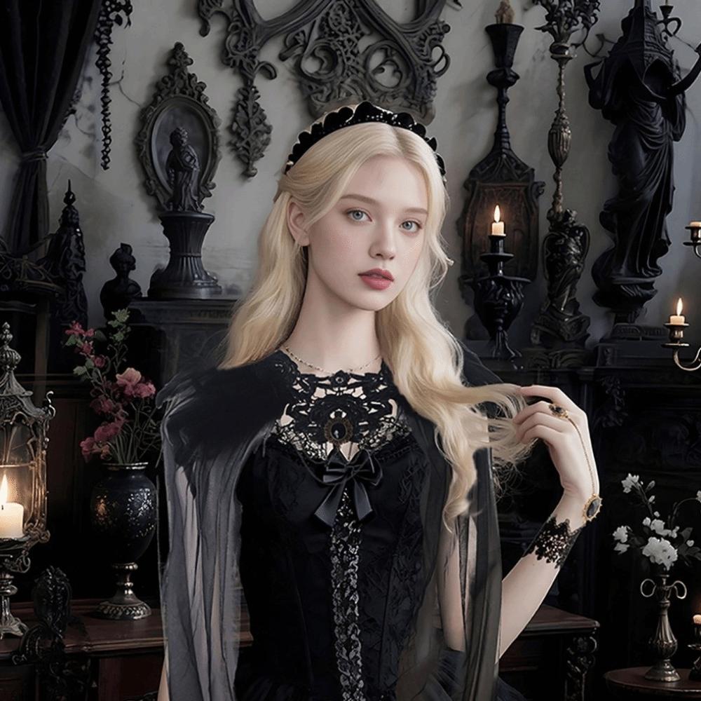 Плащ-шаль «Перо ведьмы» из кристального тюля, модный плащ на Хэллоуин для взрослых