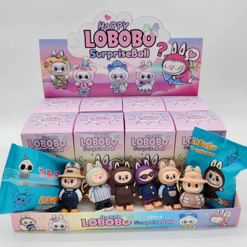 Модный Брелок-Подвеска Labubu - Для DIY Украшений и Школьной Сумки