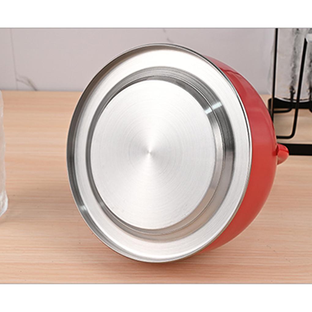 2,5 л Красный чайник со свистком, с двойным дном, чайник для плиты, с термоизолированной ручкой, прочная сталь для нагрева - для плит