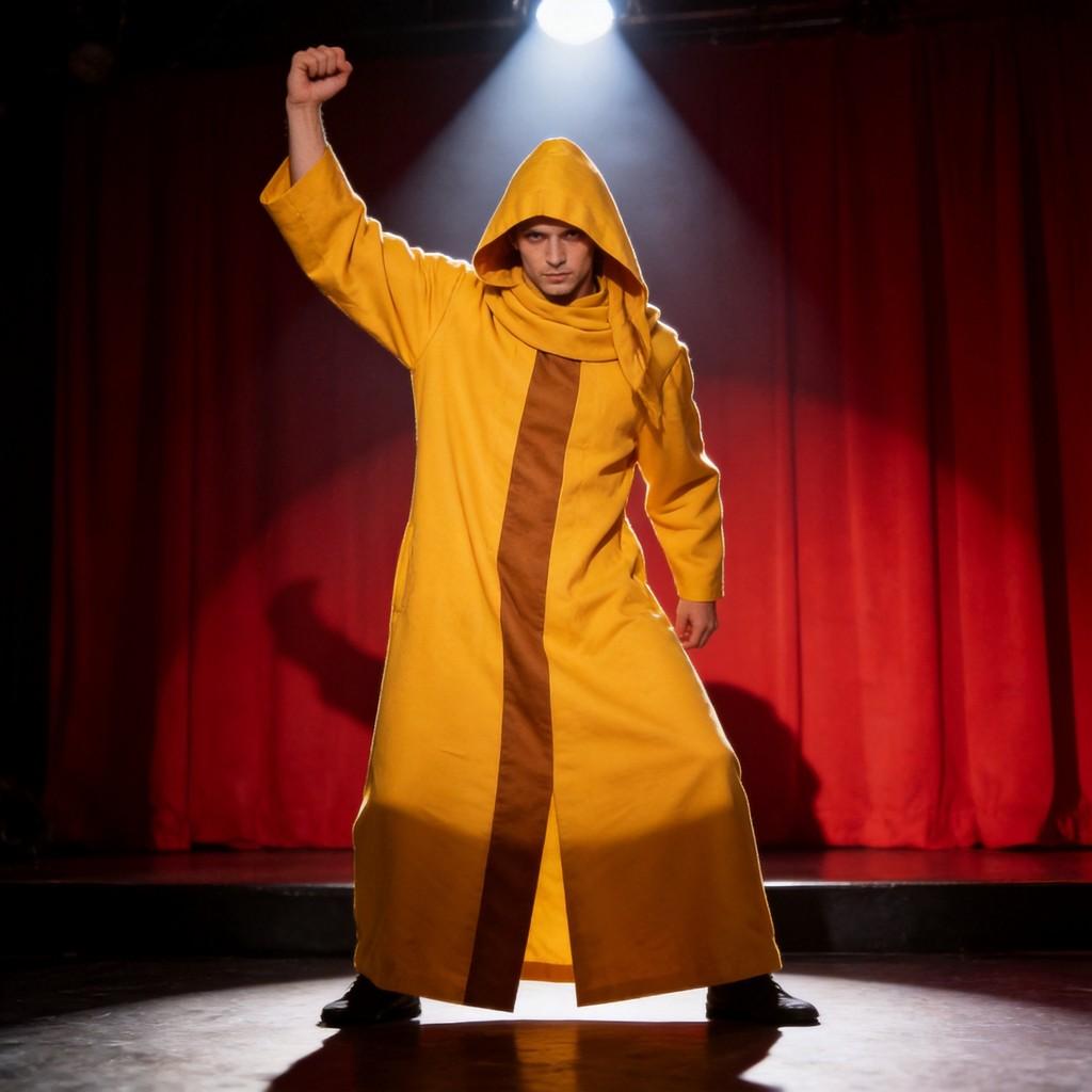 Cthulhu Cosplay Costume With Hooded Cloak For Stage Performance And Themed Parties