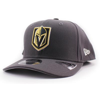 9SEVENTY Эластичный Снэпбэк Las Vegas Golden Knights НХЛ Эластичный Снэпбэк Лед 970SS Кепка, Кепка, Графитовый, Хоккей, [Б/У]
