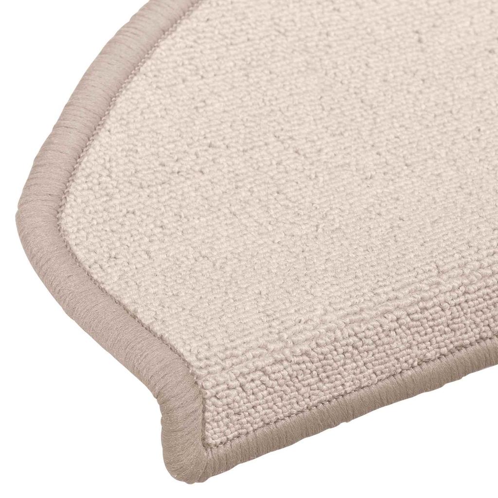 Self Adhesive Stair Protectors 15 pcs Taupe 80 x 24.5 x 3.5 cm