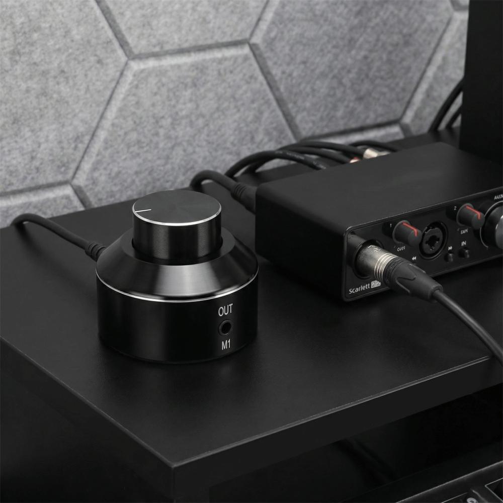 Прочный мини-регулятор громкости 3,5 мм M1, Plug and Play, ручка регулировки громкости 3,5 мм, активное управление, домашняя аудиосистема